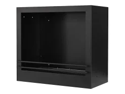 Chimenea de bioetanol de pie WASHINGTON Negro L111 x P43 x H99