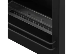 Chimenea de bioetanol de pie WASHINGTON Negro L111 x P43 x H99