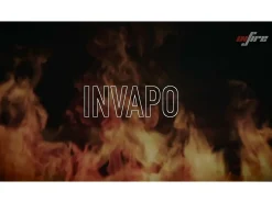 Chimenea de vapor de agua empotrada Corner R800 con llama multicolor, efecto 3D y control mediante app, depósito de 1,2 l - 80 cm