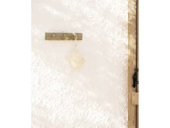 Colgador de pared de madera maciza en tono olivo de 26x5cm - KATE - DECOWOOD