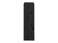 Colgate Estantería/divisor de espacios madera pino negro 60x30x103,5 cm