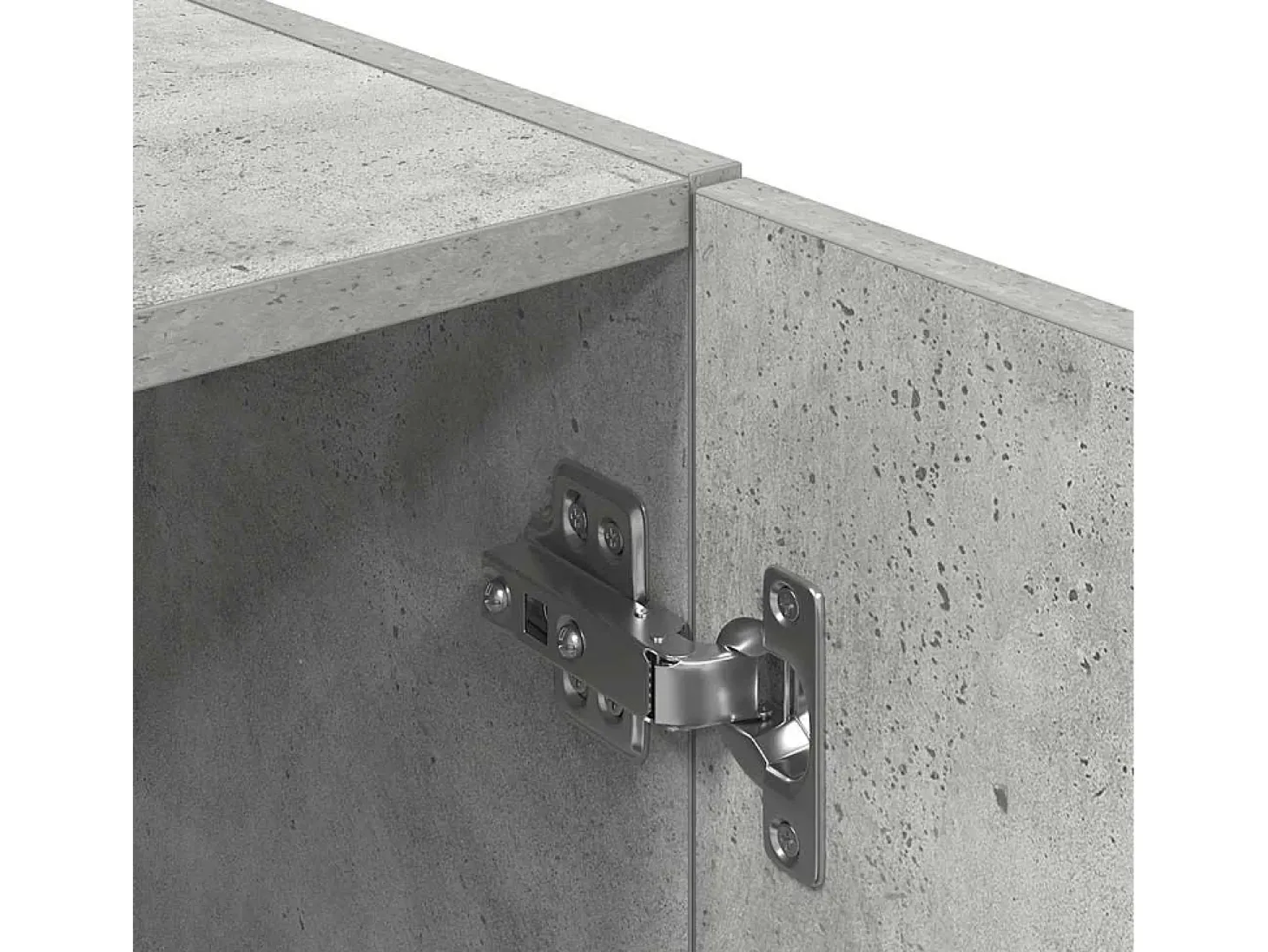 Conjunto de gabinetes de cocina de 3 piezas en gris hormigón