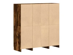 Conjunto de gabinetes de cocina de 3 piezas de roble ahumado