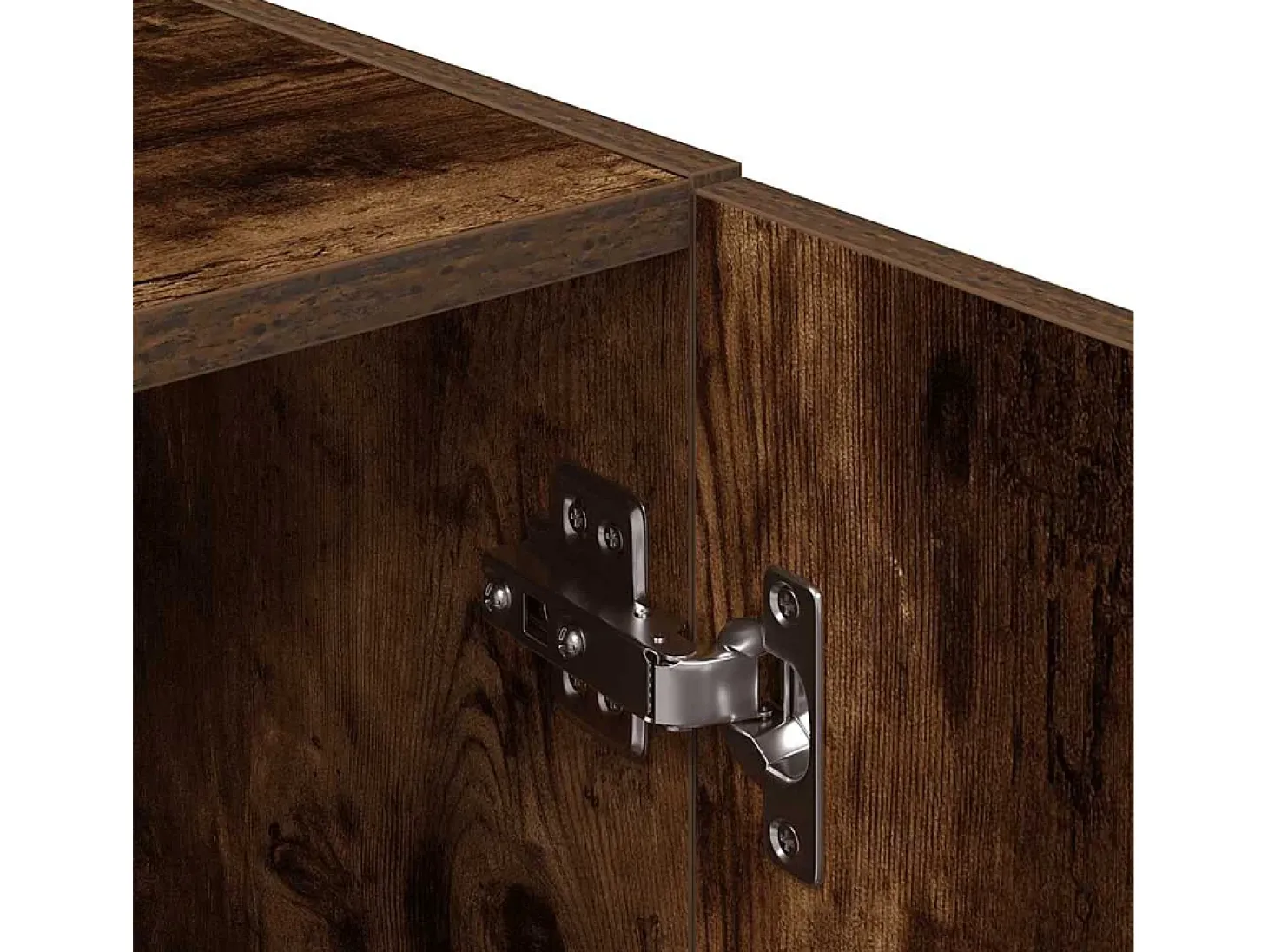 Conjunto de gabinetes de cocina de 3 piezas de roble ahumado