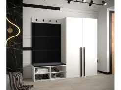 Conjunto de guardarropa Miro 5 184/184/42 (Blanco/Manila 18)