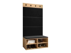 Conjunto de guardarropa Miro 2 184/84/42 (Roble/Manila 18)
