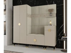 Conjunto de guardarropa Palermo 1 200/200/46 (Kashmir/Poso 100)
