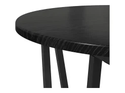 Conjunto de mesas auxiliares 2 piezas Roble negro