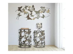 Conjunto de Mesitas Auxiliares Mariposa 34, Multicolor, 41,3x41,3x55 cm, Kendra Home
