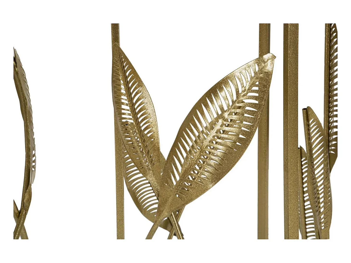 Conjunto de Mesitas Auxiliares Gogli, Oro, 35x35x65,5 cm, Kendra Home