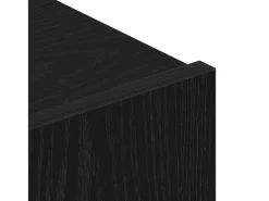 Conjunto de mueble de TV de 8 piezas Roble negro 100 x 30 x 30 cm