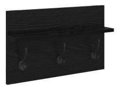 Conjunto de muebles de recibidor de 4 piezas de madera negra