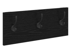 Conjunto de muebles de recibidor de 4 piezas de madera negra