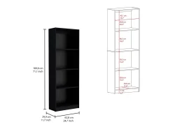 Conjunto de salón de 3 piezas Pinedale con 3 estanterías