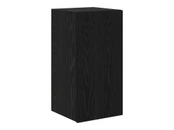 Conjunto de soporte para TV de 5 piezas de madera de ingeniería de roble negro