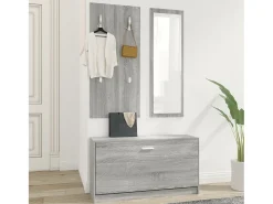 Conjunto de zapatero 3 en 1 Sonoma Gray