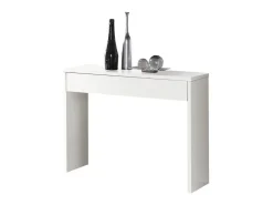 Consola 1 Cajon 76X100X30Cm Blanco - Venprodin