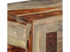 Consola con 3 cajones 120x30x75 cm Madera maciza