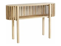 Consola de madera de teca maciza
