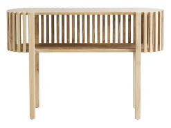 Consola de madera de teca maciza