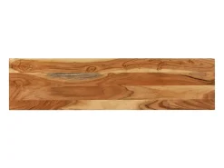 Consola de mesa 120x30x75 cm Bois d'acacia massif