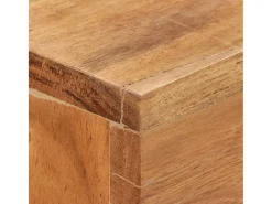 Consola de mesa 120x30x75 cm Bois d'acacia massif