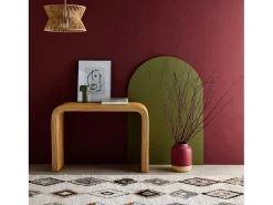 Consola de ratán natural, 110cm natural