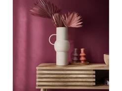 Consola escandinava efecto madera y puerta corredera, 100cm natural