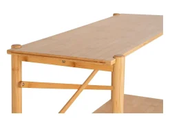 Consola Manaus, Marrón, 32x83x80,5 cm, Kendra Home