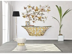 Consola Mariposas Da Murro 120X40.5X37.2 Cm