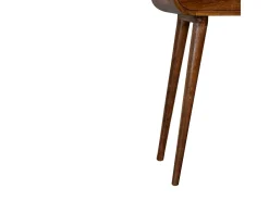 Consola Mini Round Chestnut