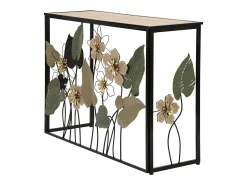 Consola Natura 2, Multicolor, 108x36,8x80 cm, Kendra Home