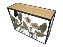 Consola Natura 2, Multicolor, 108x36,8x80 cm, Kendra Home