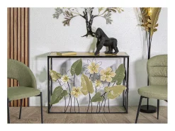 Consola Natura 2, Multicolor, 108x36,8x80 cm, Kendra Home