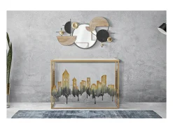 Consola Natura 1, Multicolor, 110x38,5x81 cm, Kendra Home