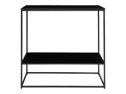 Consola Vita, Negro, 36x80x80 cm, Kendra Home