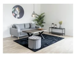 Consola Vita, Negro, 36x100x45 cm, Kendra Home