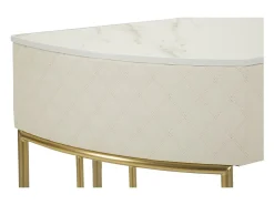 Consola VKH607, Blanco, 100x40x75 cm, Kendra Home