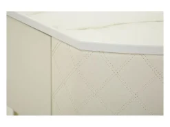 Consola VKH607, Blanco, 100x40x75 cm, Kendra Home