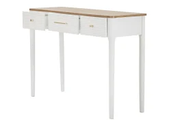 Consola VKH606, Blanco, 107x37x80 cm, Kendra Home