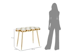 Consola VKH623, Oro, 100x55x70 cm, Kendra Home