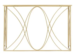 Consola VKH627, Oro, 120x40x80 cm, Kendra Home