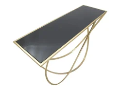 Consola VKH620, Oro, 120x40x79 cm, Kendra Home