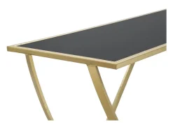 Consola VKH620, Oro, 120x40x79 cm, Kendra Home