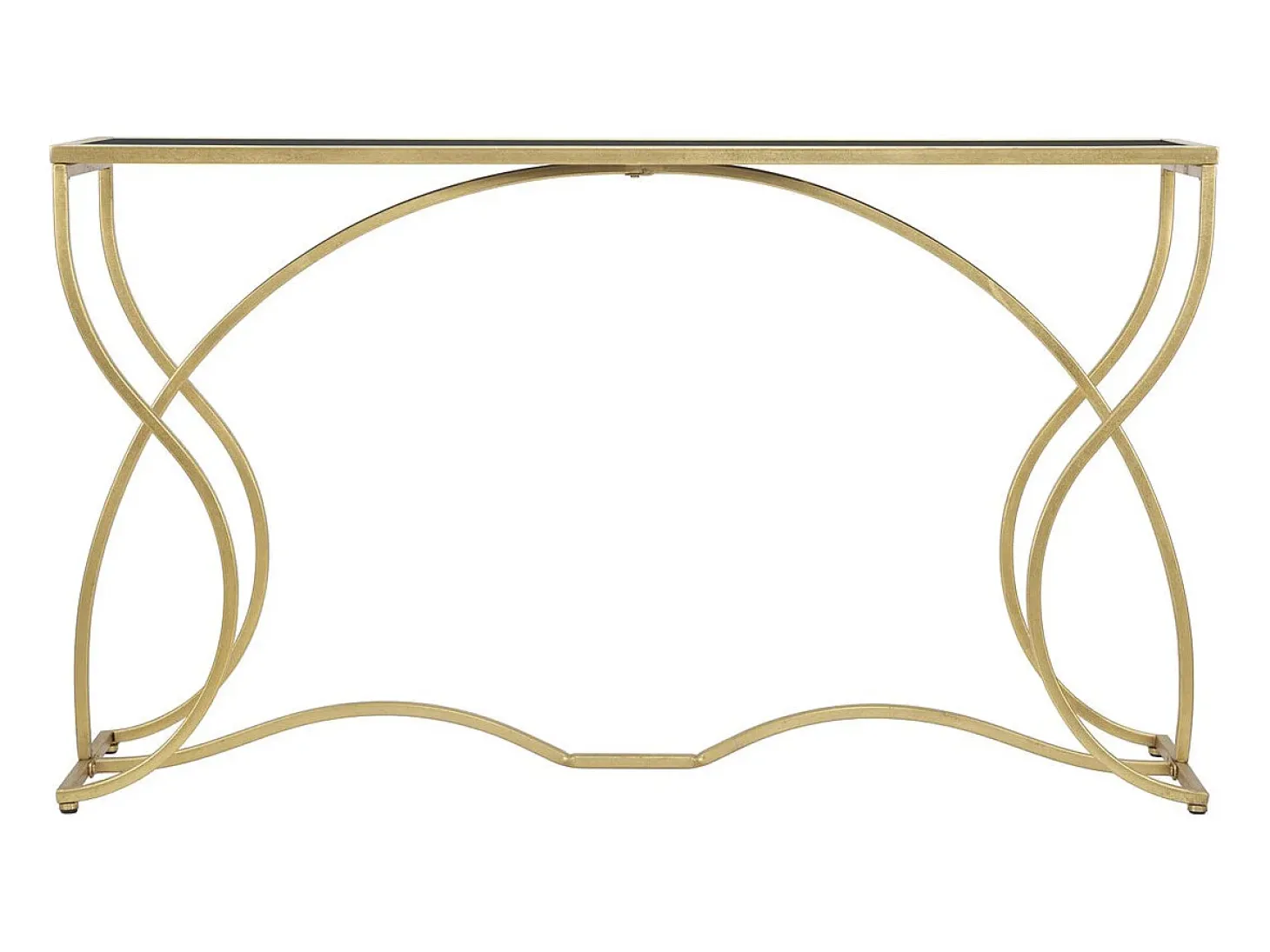 Consola VKH626, Oro, 130x40x75 cm, Kendra Home
