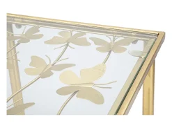 Consola VKH629, Oro, 100x35x80 cm, Kendra Home