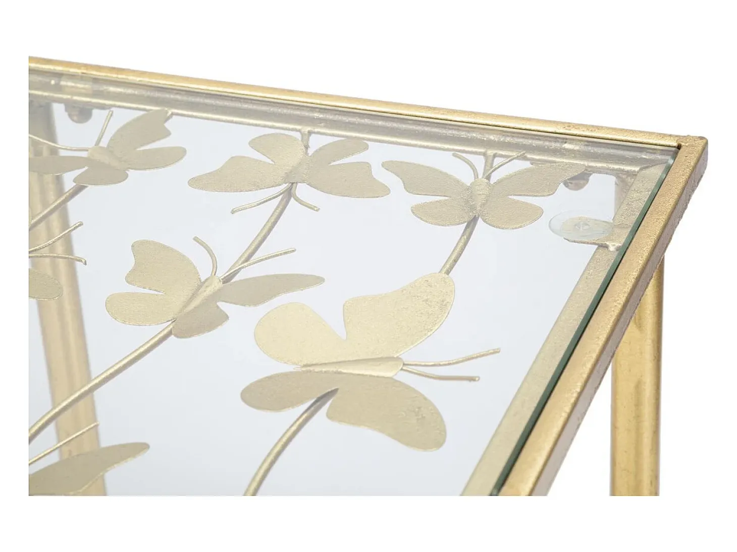 Consola VKH629, Oro, 100x35x80 cm, Kendra Home
