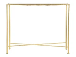Consola VKH629, Oro, 100x35x80 cm, Kendra Home