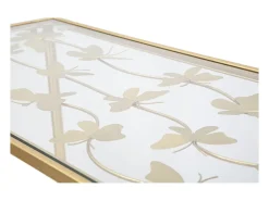 Consola VKH629, Oro, 100x35x80 cm, Kendra Home