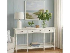 Consola 152,5x86,5x35,5 cm blanca Avola AV1630-60